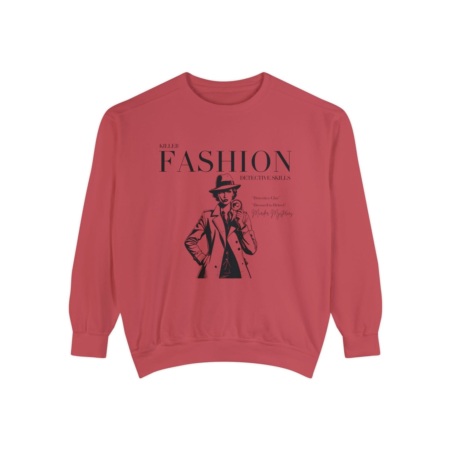 killer fashion detective skills black text