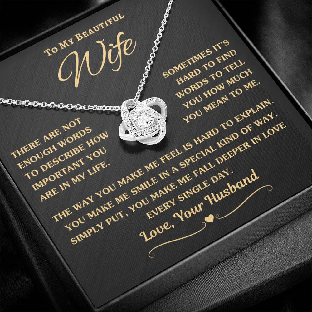 To my store wife necklace