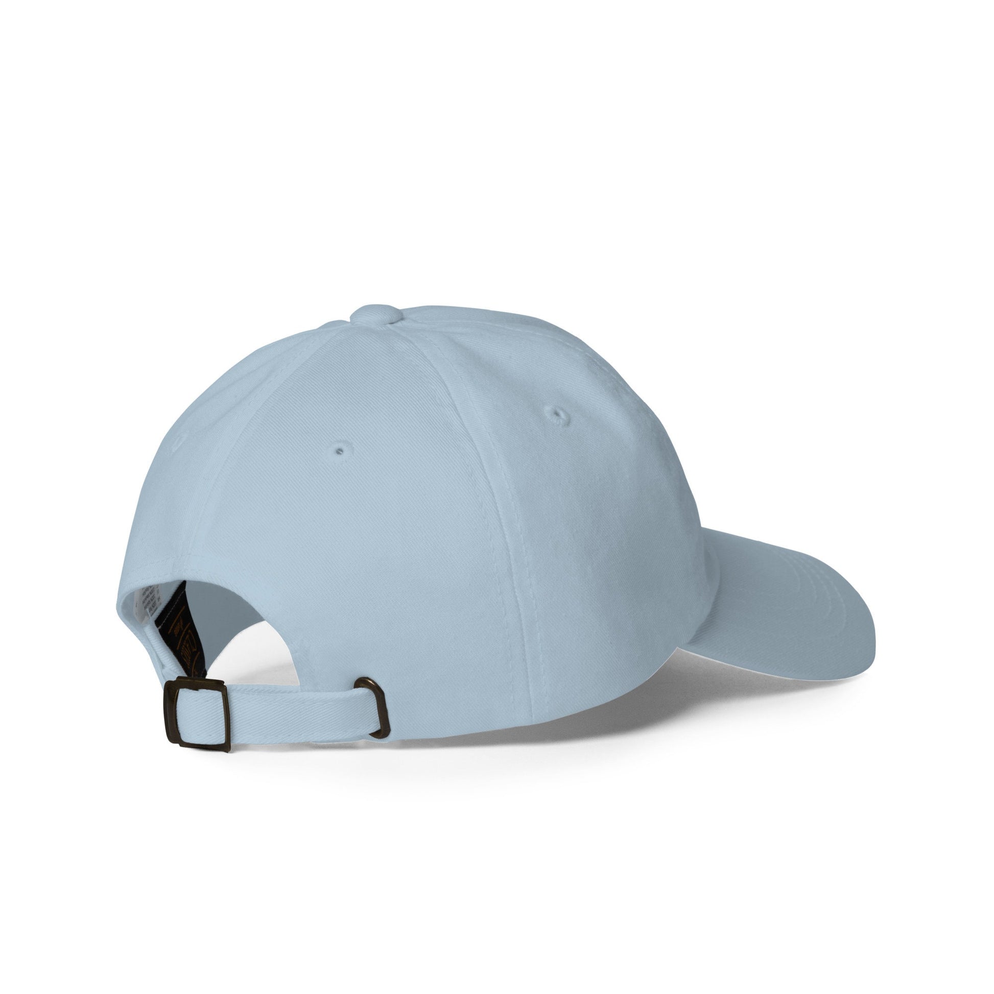 This light blue dad hat features a vintage adjustable strap, ideal as a gift for her or as a funny dad hat with an embroidered design. Perfect for fans of sarcasm, this hat offers style and humor with a classic look.