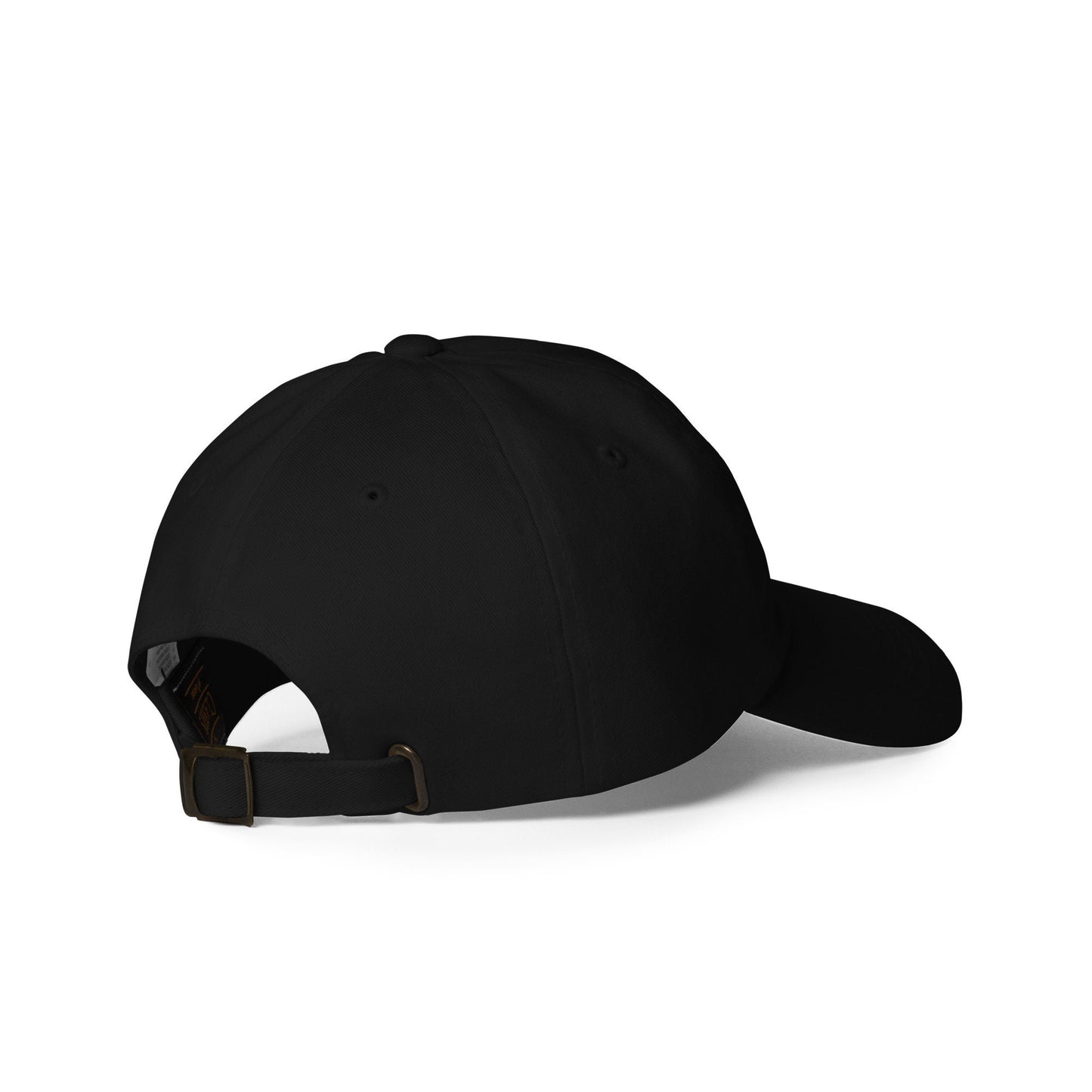 This black dad hat features a vintage adjustable strap, ideal as a gift for her or as a funny dad hat with an embroidered design. Perfect for fans of sarcasm, this hat offers style and humor with a classic look.