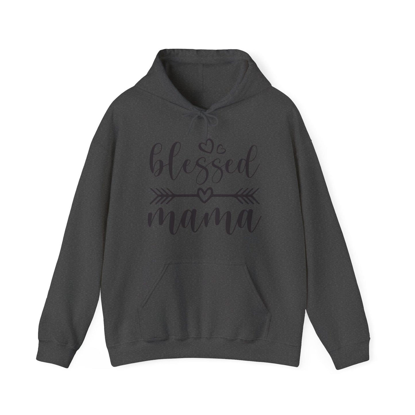 'Blessed Mama' Hoodie | Cozy & Stylish Mother's Day Gift - D1gital Emporium US