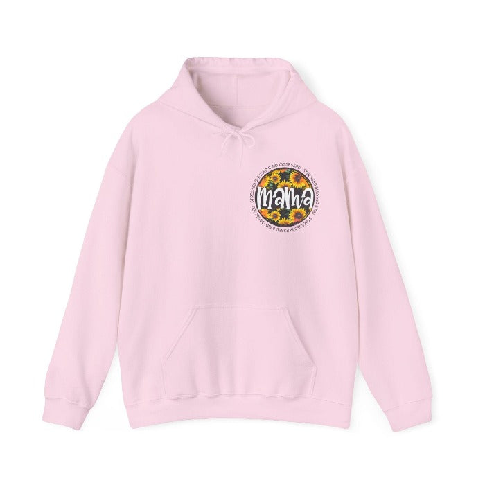 Celebrate motherhood with the ‘Mama, Stressed & Kid Obsessed’ hooded sweatshirt, featuring a beautiful blend of floral design and modern typography, a warm Mother's Day gift for cherished moms – available now at D1gital Emporium US.