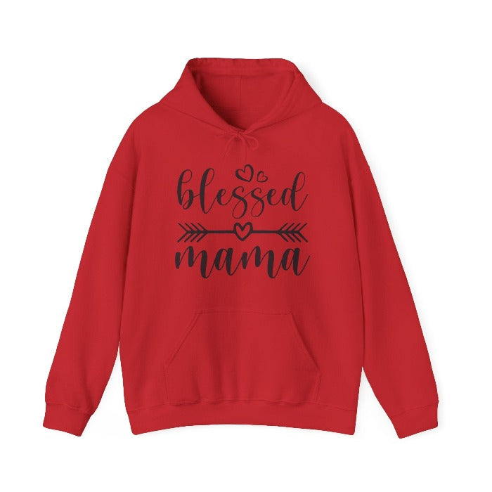 Snuggle up with the ‘Blessed Mama' hooded sweatshirt featuring a fierce tiger design, the ideal blend of comfort and empowerment for Mother's Day – exclusively at D1gital Emporium US