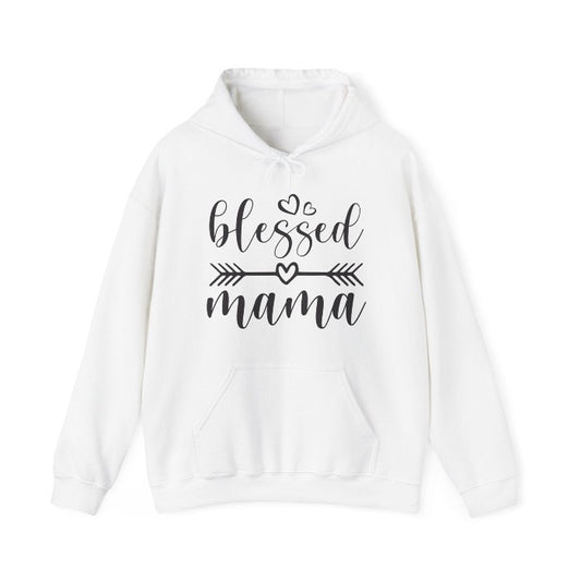 Snuggle up with the ‘Blessed Mama' hooded sweatshirt featuring a fierce tiger design, the ideal blend of comfort and empowerment for Mother's Day – exclusively at D1gital Emporium US