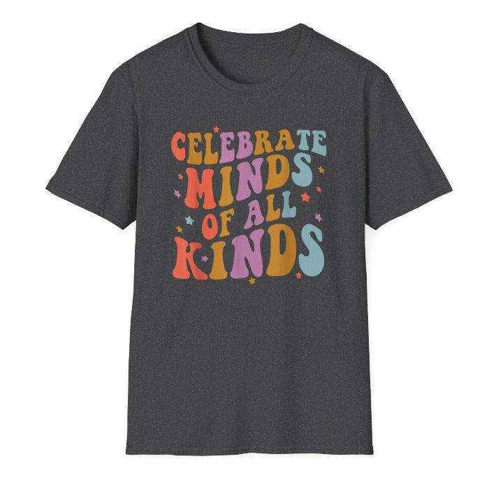Autism Awareness Month Unisex Softstyle T-Shirt - Support Neurodiversity in Style | D1gital Emporium US