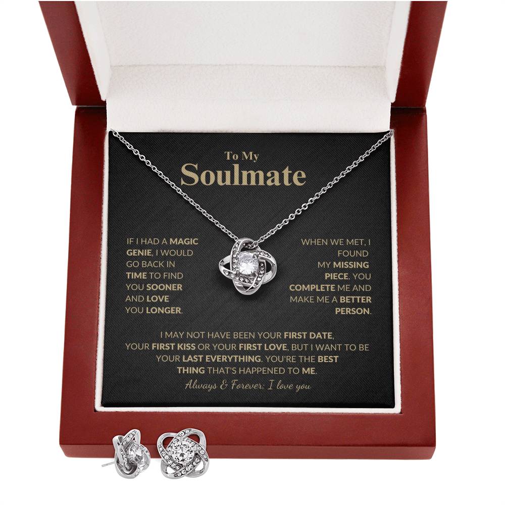 Exclusive To Soulmate Loveknot Earring Bundle - Perfect Gift for Anniversaries & Birthdays | D1gital Emporium US