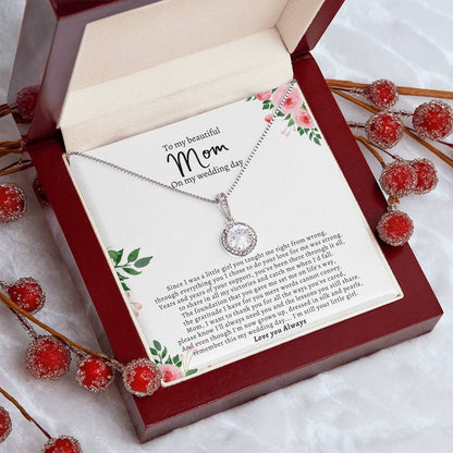 ShineOn Fulfillment Jewelry To My Beautiful Mom, On My Wedding Day - Eternal Hope
